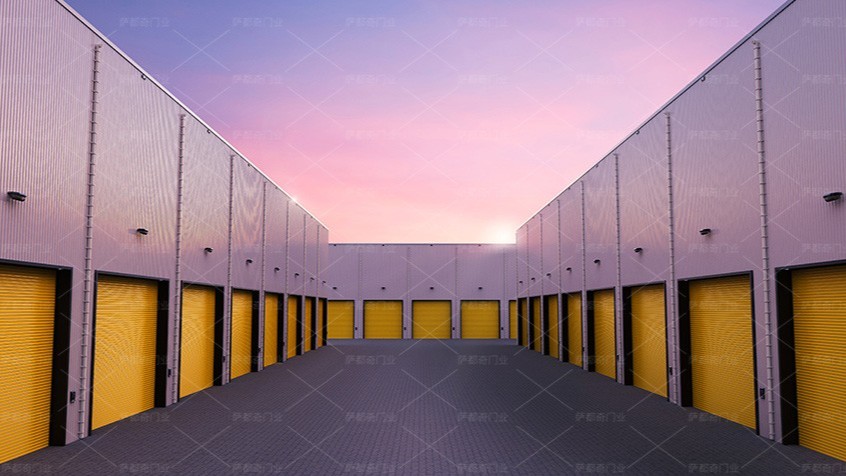 彩鋼抗風(fēng)卷簾門(mén)